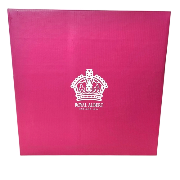 ROYAL ALBERT Dishes New Country Roses One 4 Piece Place Setting England - Picture 13 of 14